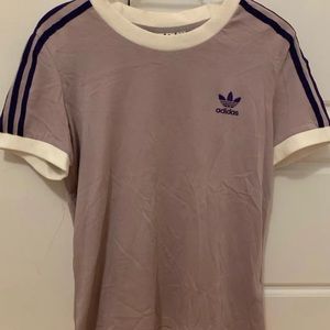 Purple Adidas top